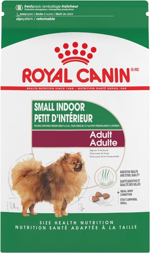 Royal Canin Small Indoor Adult Dry Dog Food, 2.5 lb bag