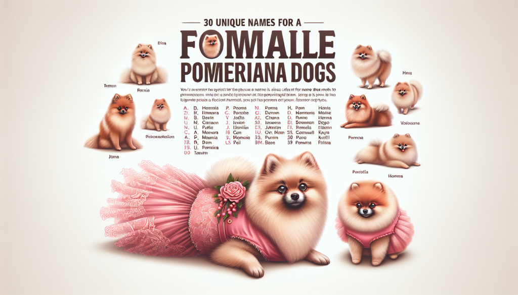 30 Unique Female Pomeranian Names
