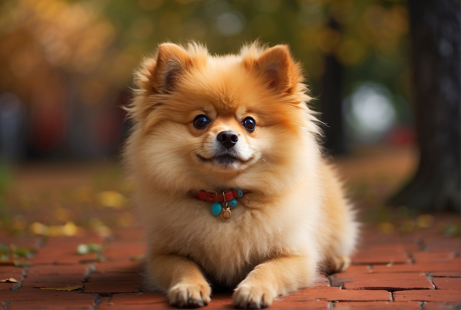 What are Pomeranians mixed with?