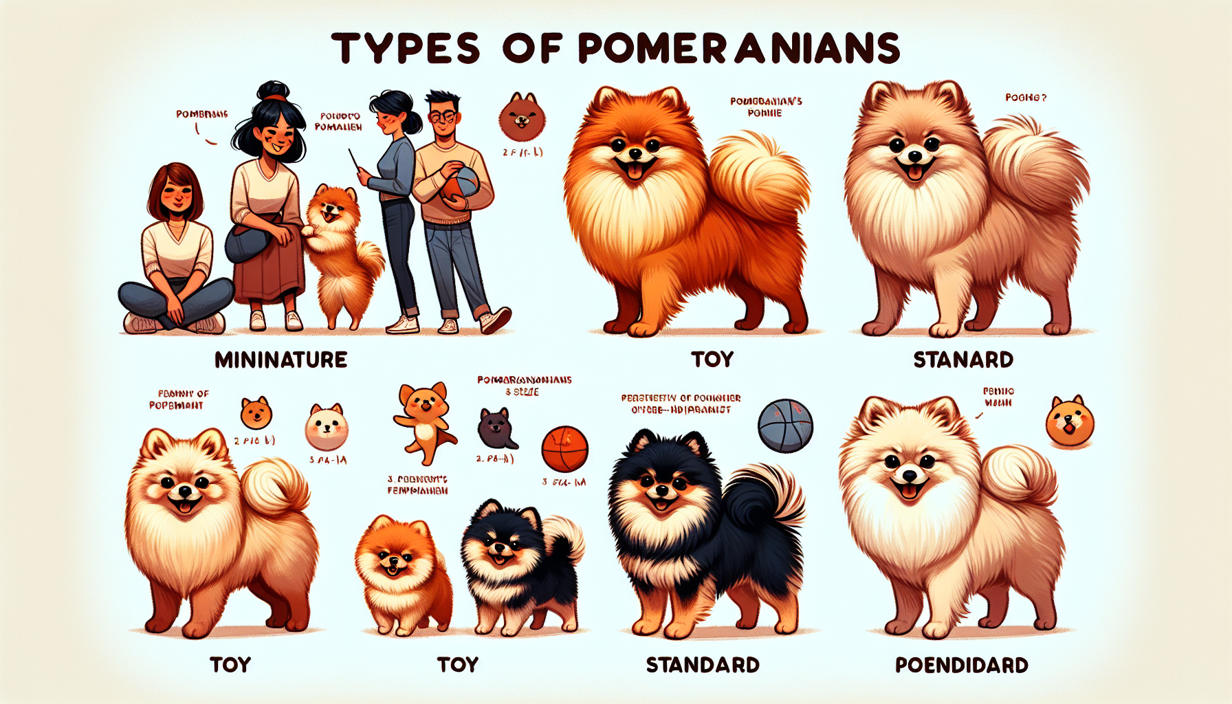 Understanding the Different Types of Pomeranians