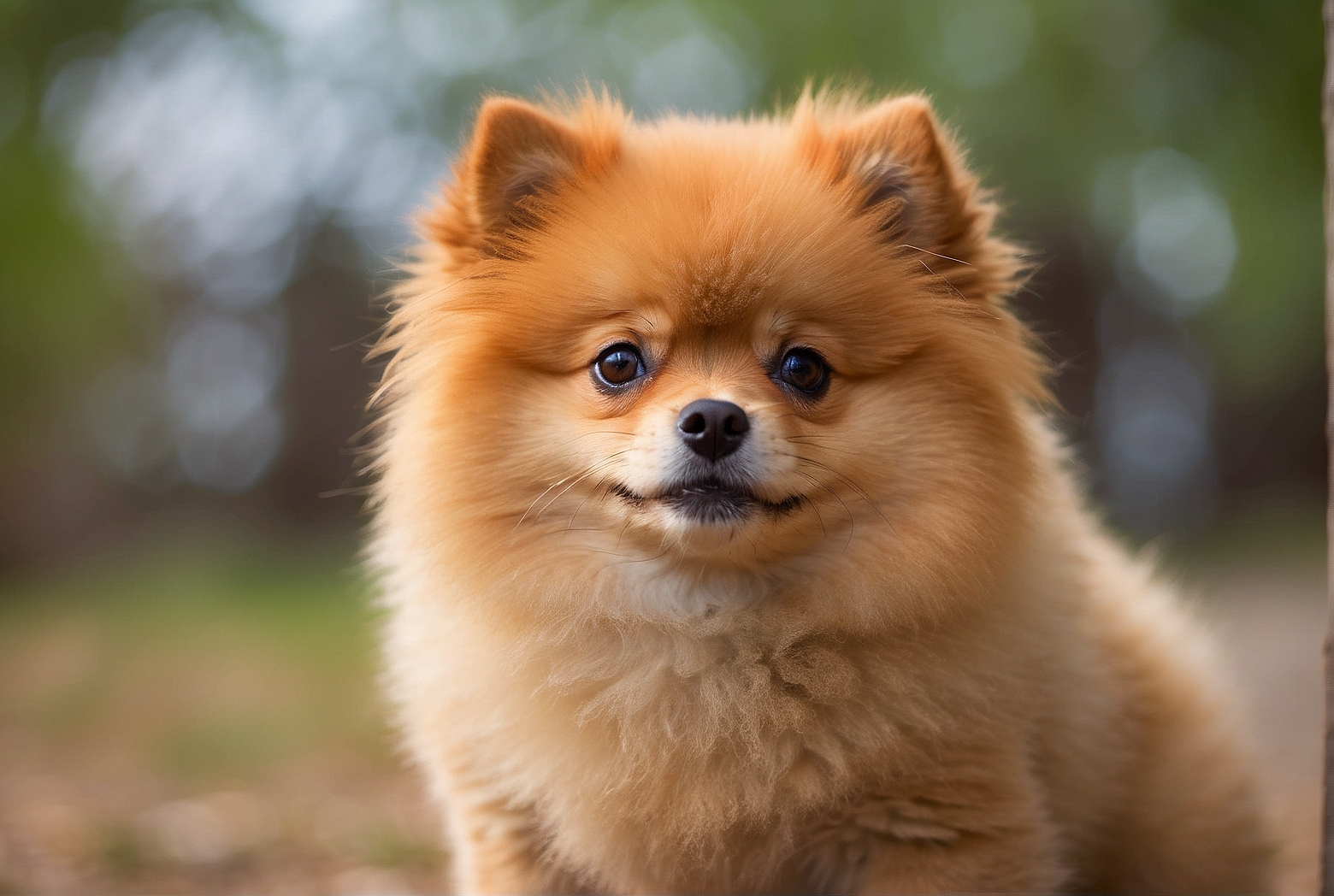 At what age do Pomeranians become protective?