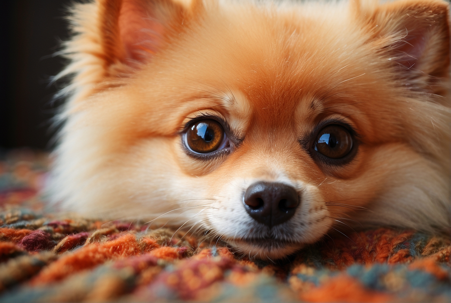 Exploring the Colors of Pomeranian Eyes